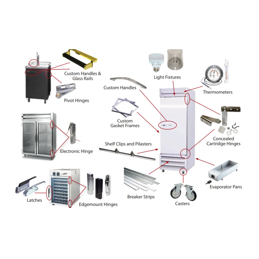 componentes para equipos de cocina comercial helados