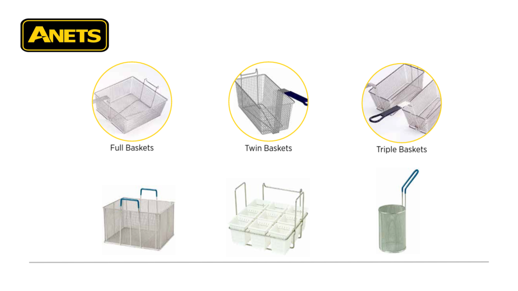 Accesorios para freidoras y cocedores de pasta ANETS